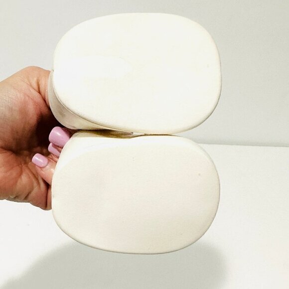 Vintage 80s CPK Cabbage Patch Kids White Lace Up Shoes - Picture 5 of 6